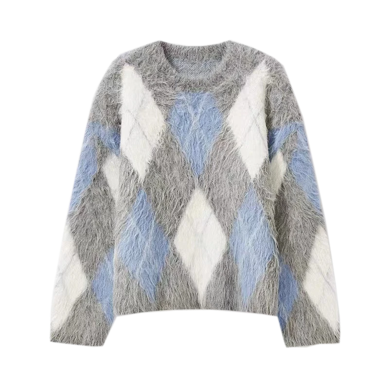 Lembut Għonq Suf Ħares Overcoat