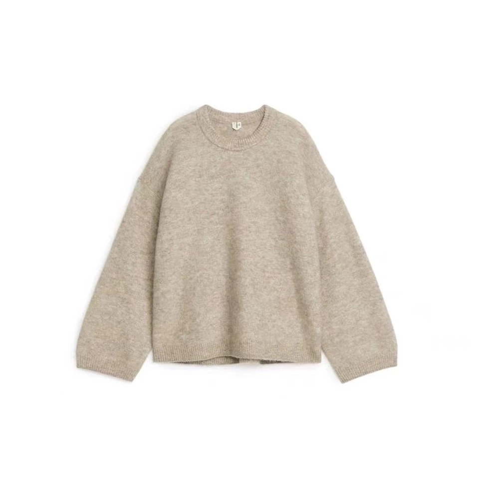 Onorevoli Disinjatur Striped Turtleneck innittjat sweater