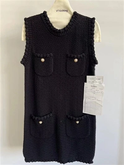 Chanel Style Dress Bla kmiem minsuġa