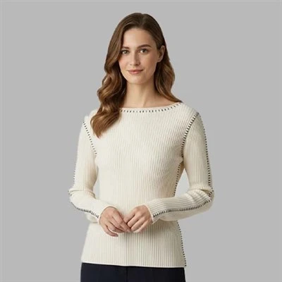Sweater ta 'barra Merino