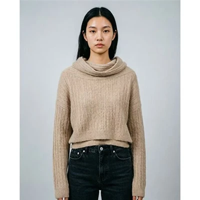Mock Neck Sweater Nisa