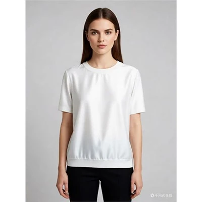 Sweater maħdumin artab bażiku tan-nisa