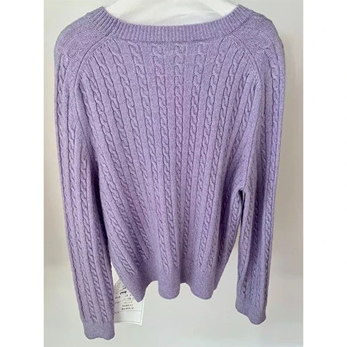 Women's Merino Crew Neck Sweater high quality
