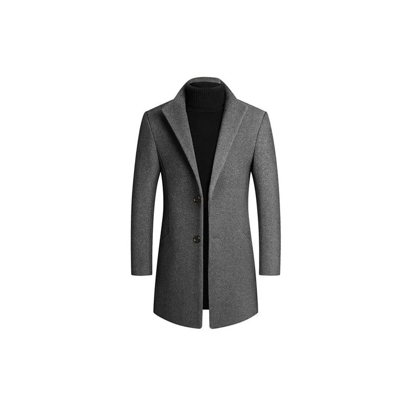 Ġakketta tas-suf Mens Slim Fit